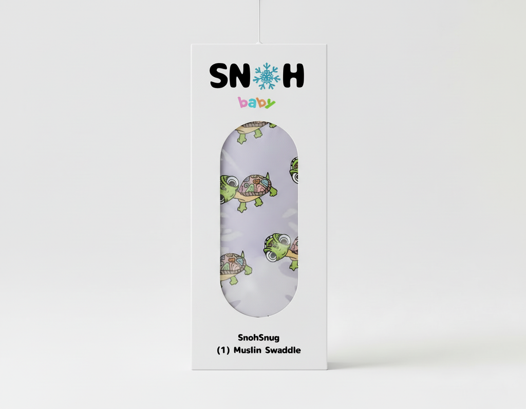 Tiny Turtle: SNOHSnug™️ Swaddle (Single)