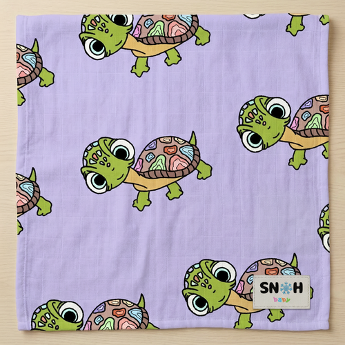 Tiny Turtle: SNOHSnug™️ Swaddle (Single)