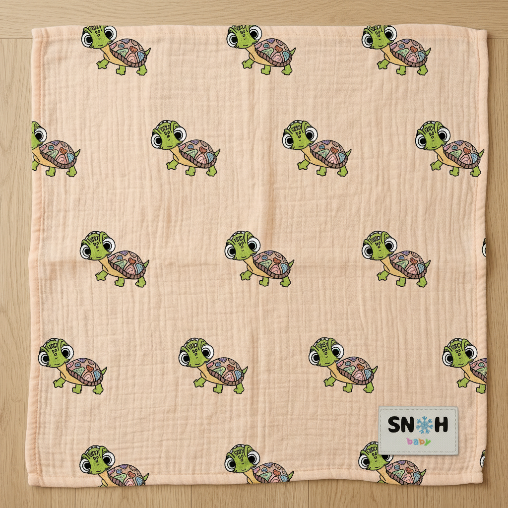 Tiny Turtle: SNOHSnug™️ Swaddles (4-Pack)